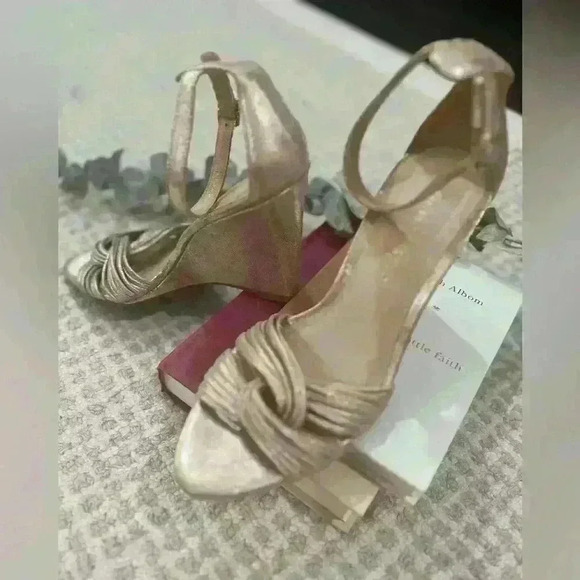 Loeffler Randall Allegra metallic sandal size 8 1/2 - Picture 3 of 10